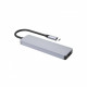 Type-C-Хаб Proove Iron Link 5 in 1 (2*Type-C + 2*USB3.0 + HDMI) (silver)